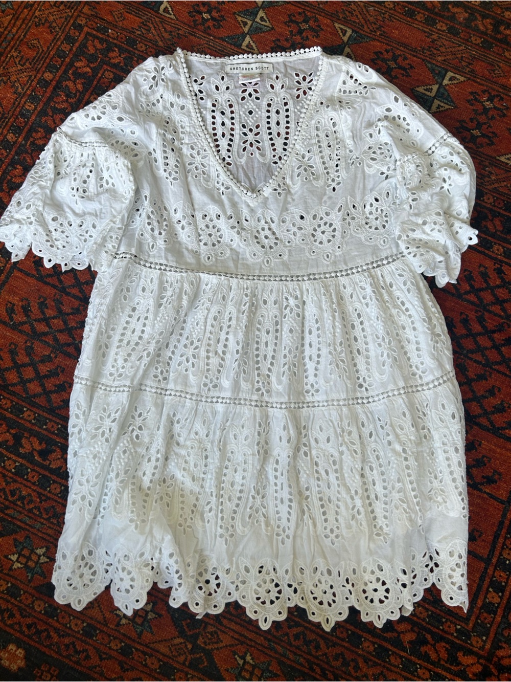 Gretchen Scott Saucy Dress - Eyelet